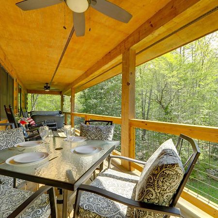 North Carolina Cabin - Hot Tub, Near Coopers Creek Bryson City Exterior foto
